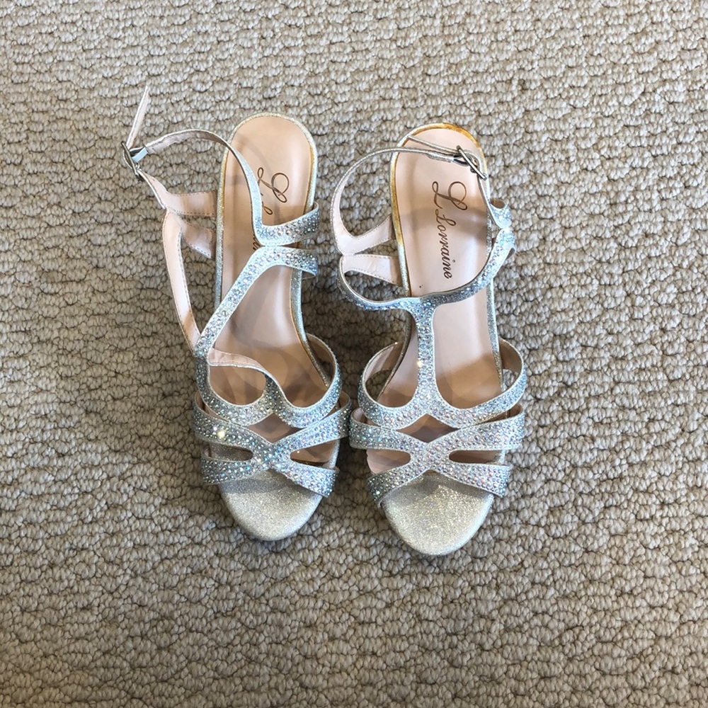 Sparkly heels